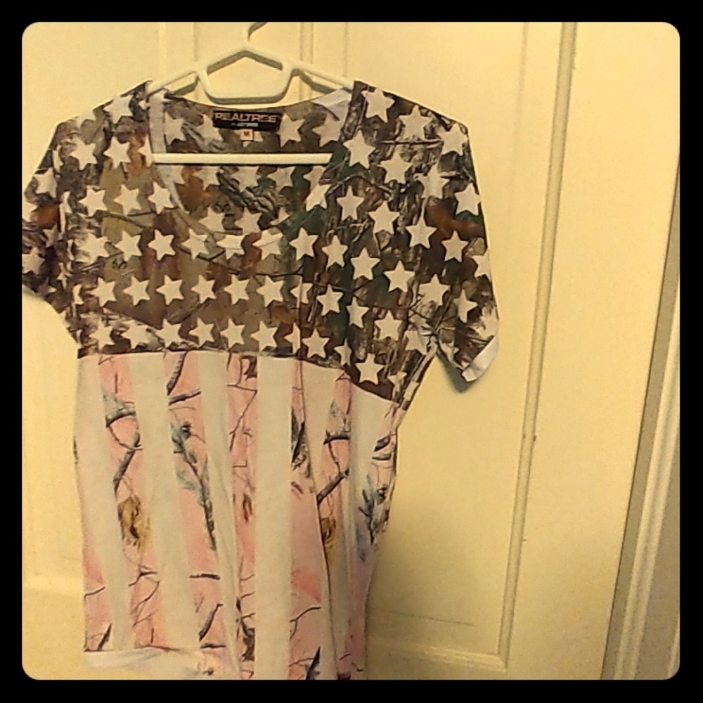 Camo Flag Shirt
